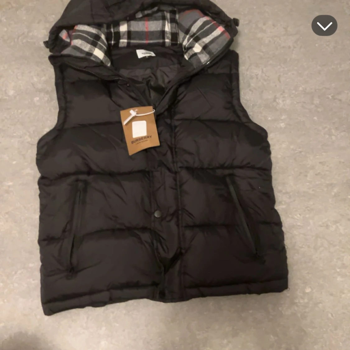 Svart pufferjacka från Burberry M - 3