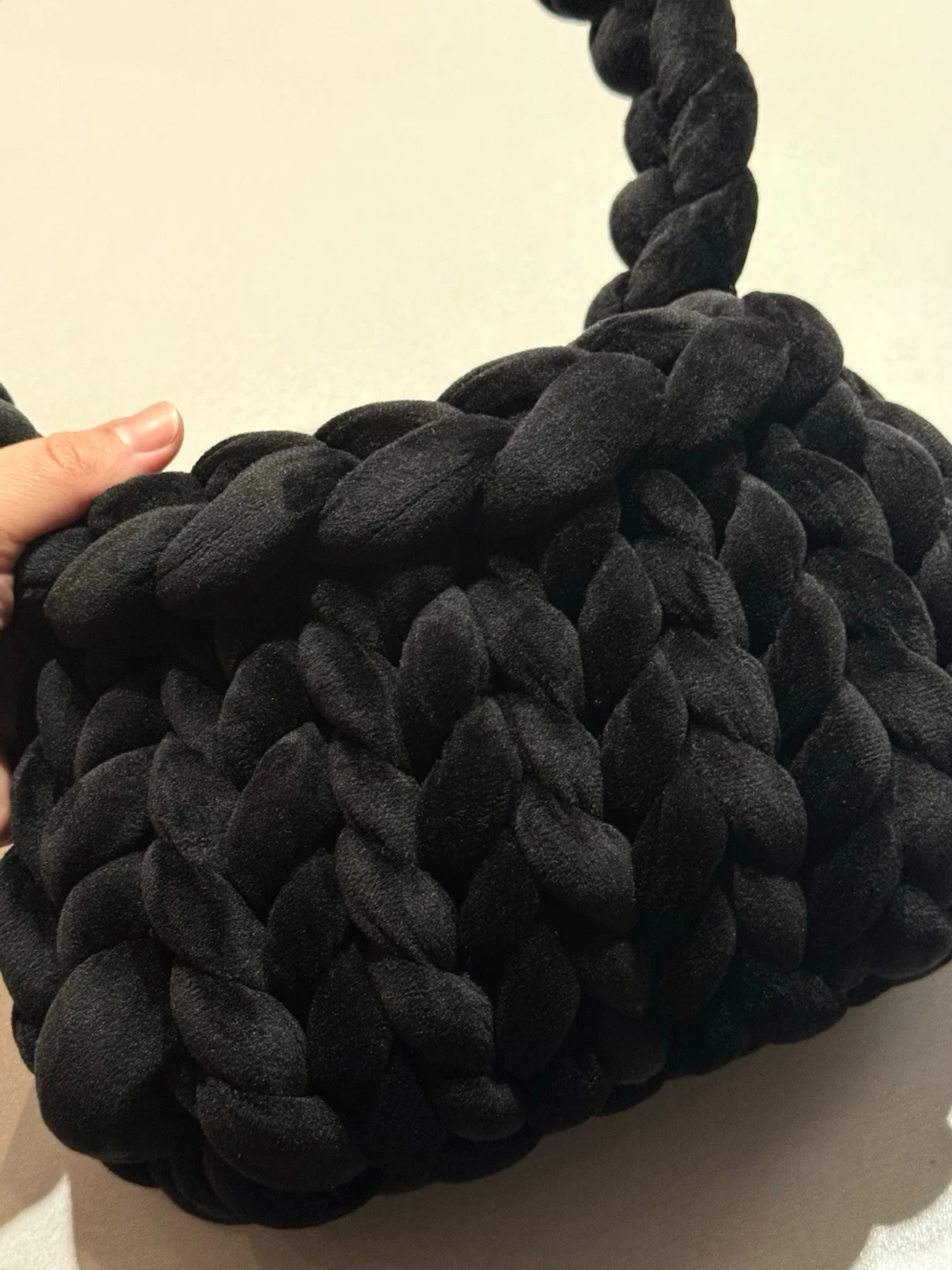 Handgjord marshmallow-väska 🤍 - 1