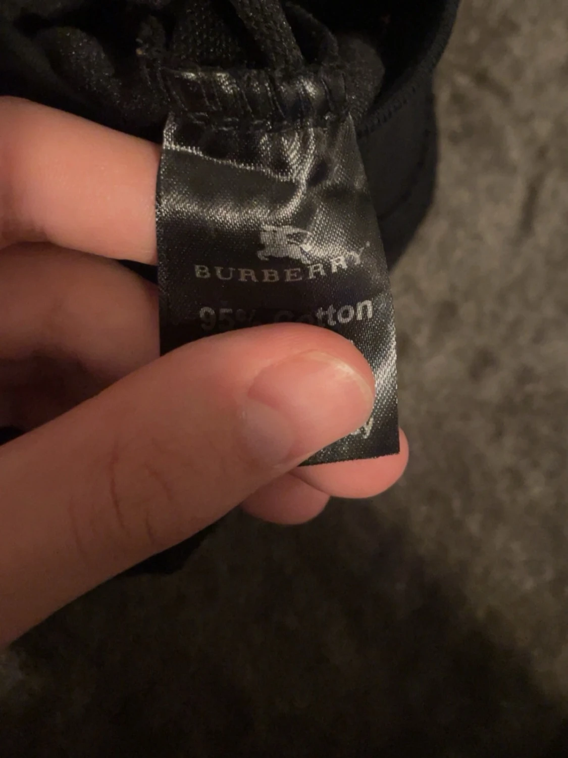 Svart sweatshirt från Burberry med tryck - 3