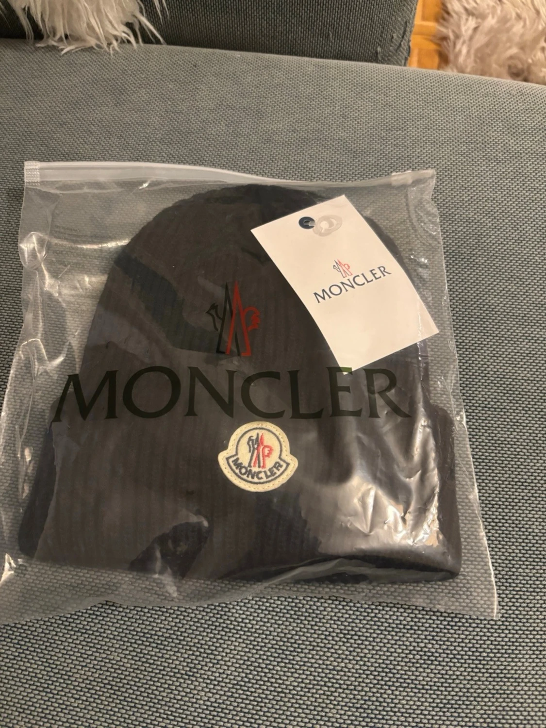 Svart Moncler mössa - 2