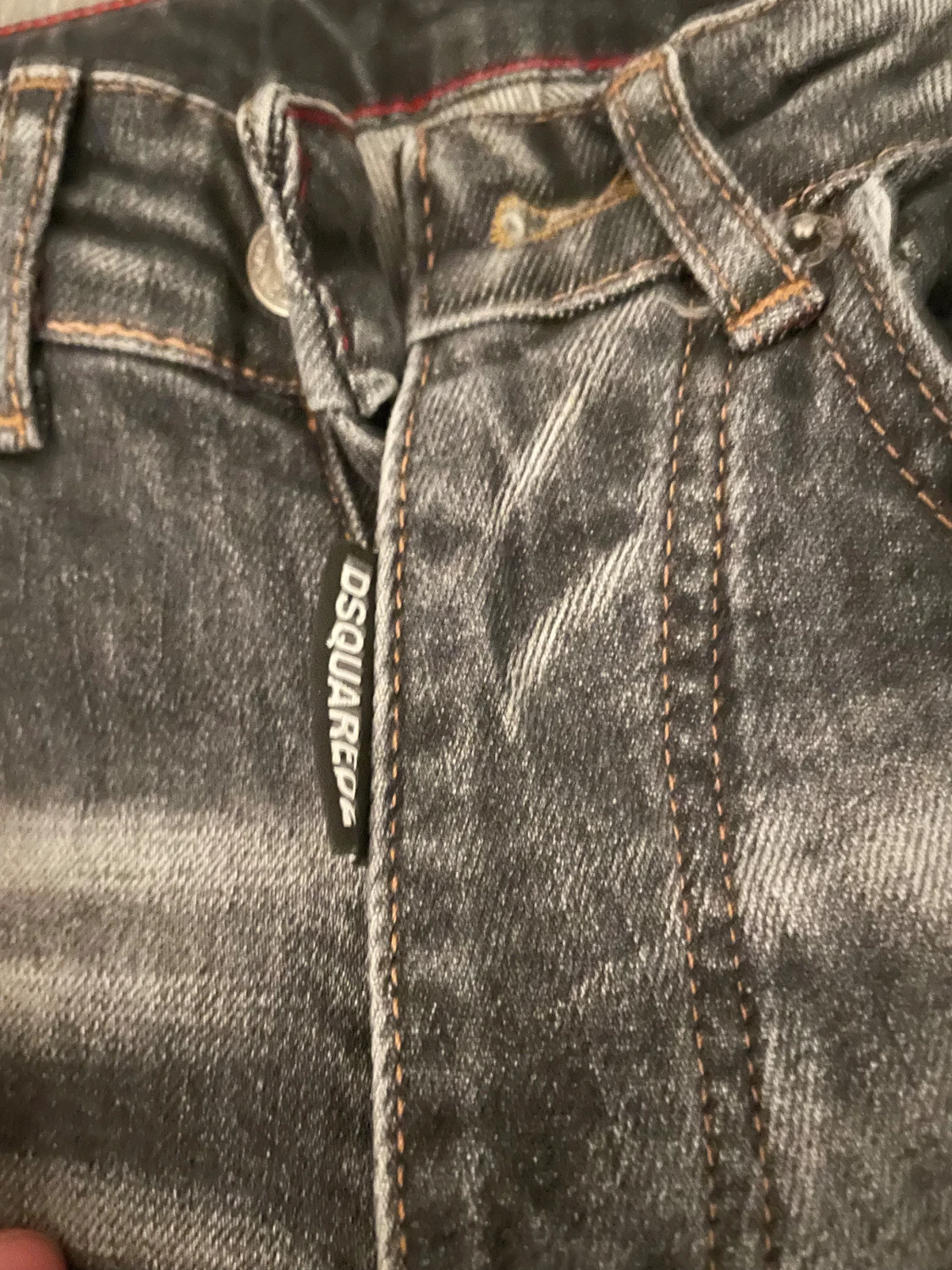 Svarta distressed jeans från Dsquared2 - 1
