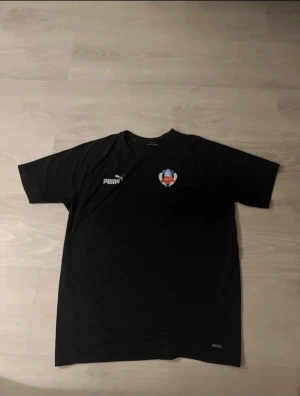 Svart HIF från Puma M - Svart fotbollströja från Puma med Helsingborgs IF klubbmärke på bröstet och Puma-logga. Klassisk rund hals och korta ärmar. Tillverkad i lätt och funktionellt material, perfekt för träning eller match.
