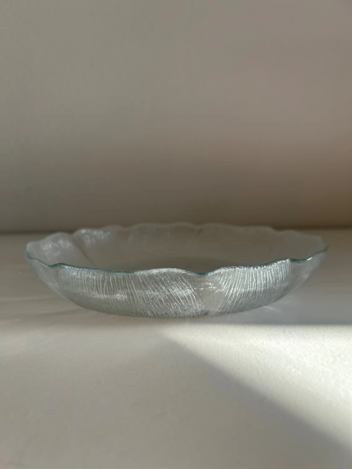 Glasskål/tallrik - 1