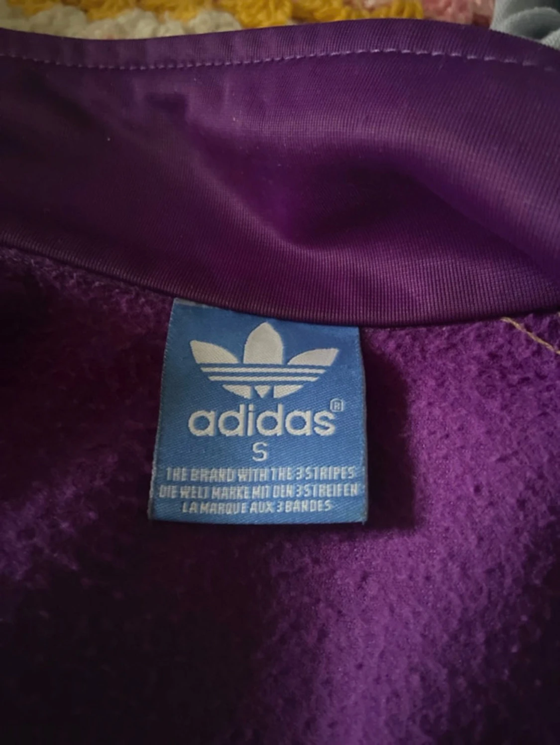 Lila Adidas vindjacka  - 3