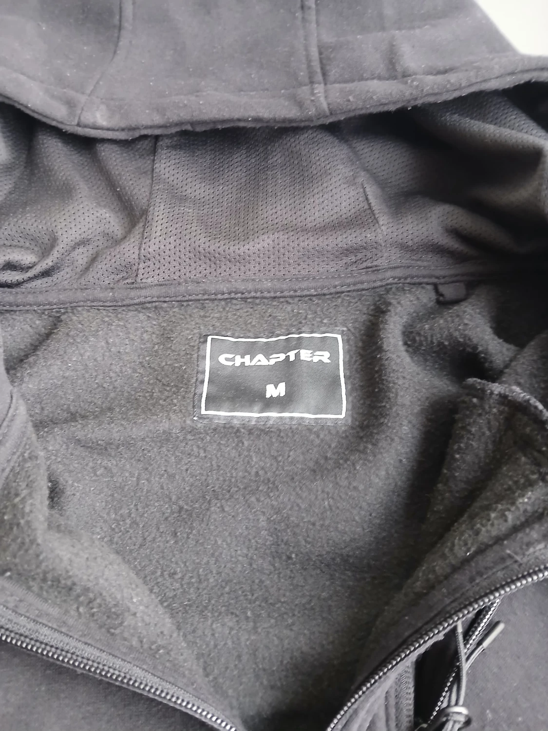 Svart hoodiejacka från Chapter M - 2