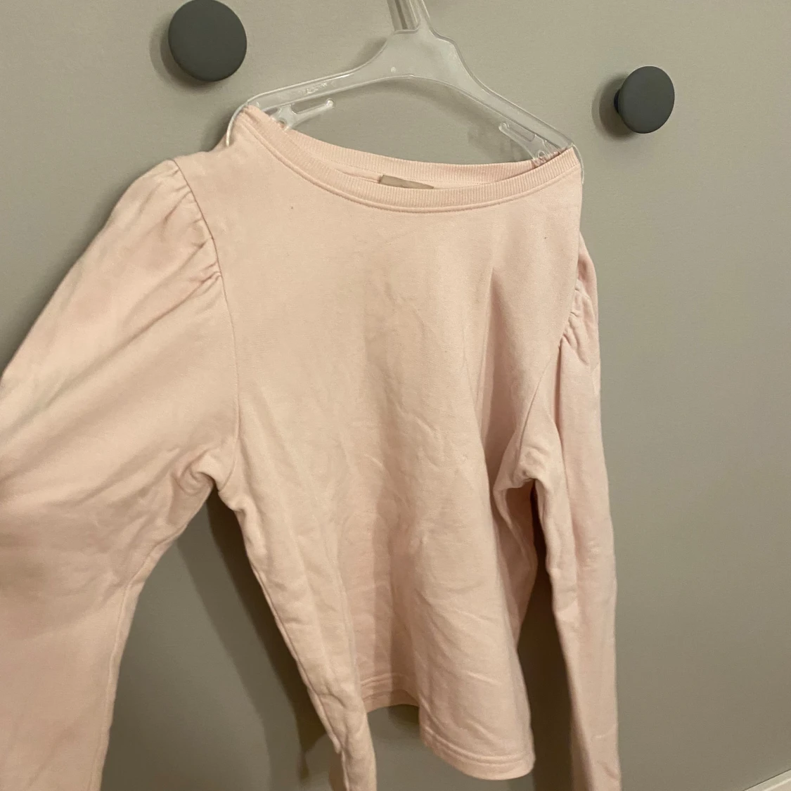 Ljusrosa långärmad topp från Ü - 1