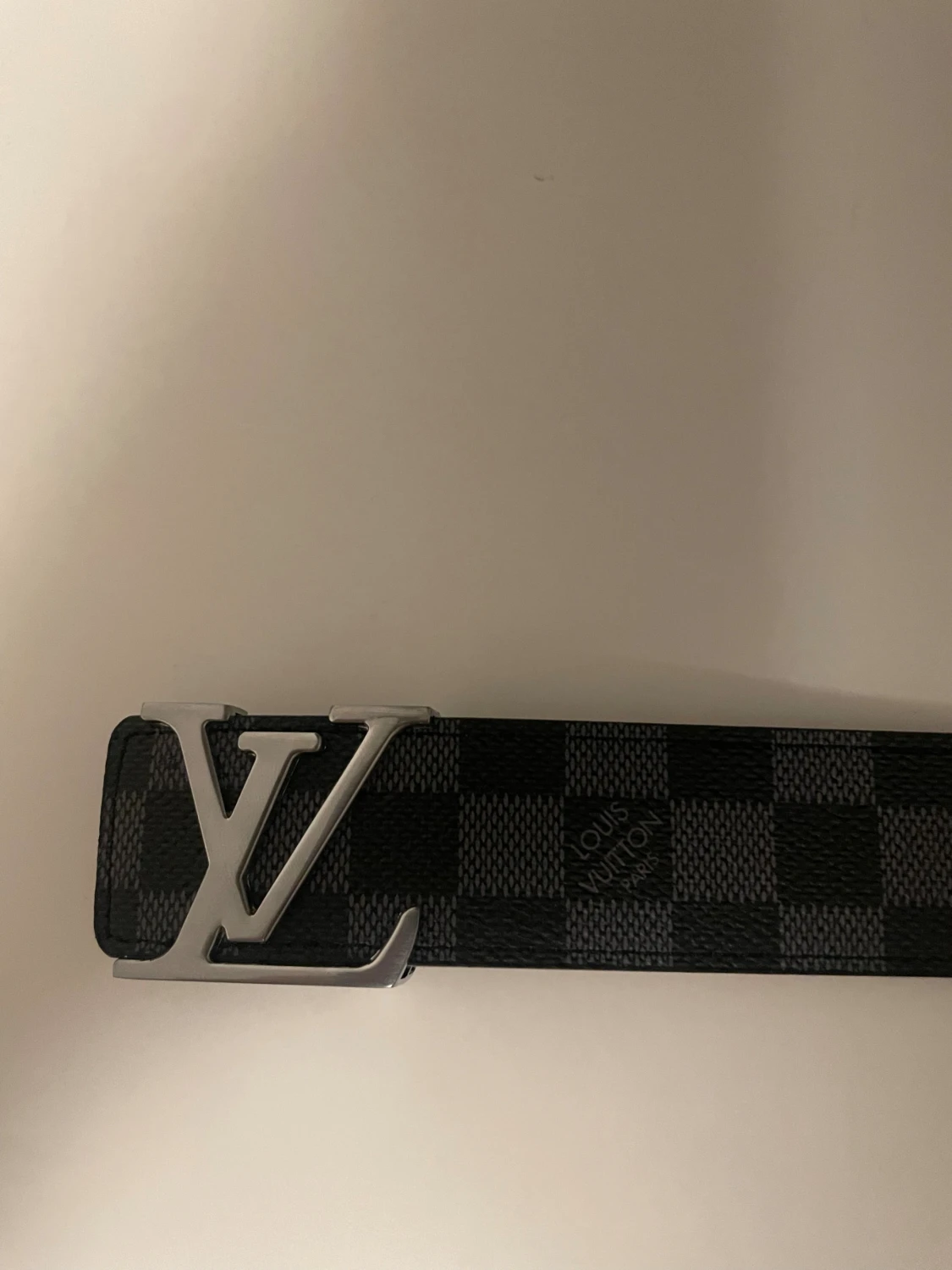 Svart rutigt bälte - 1