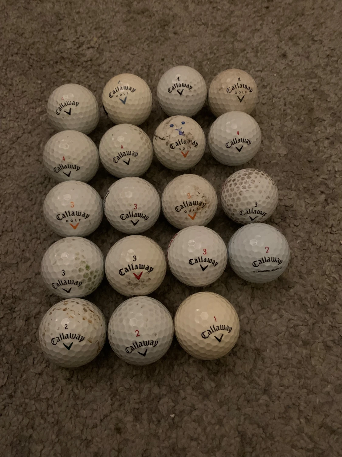 Callaway chrome soft