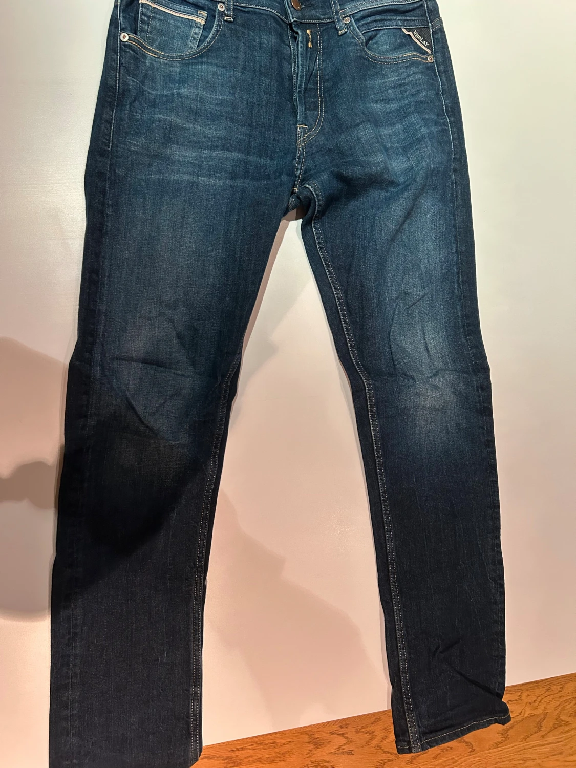 Replay Grover jeans straight fit blå - 2