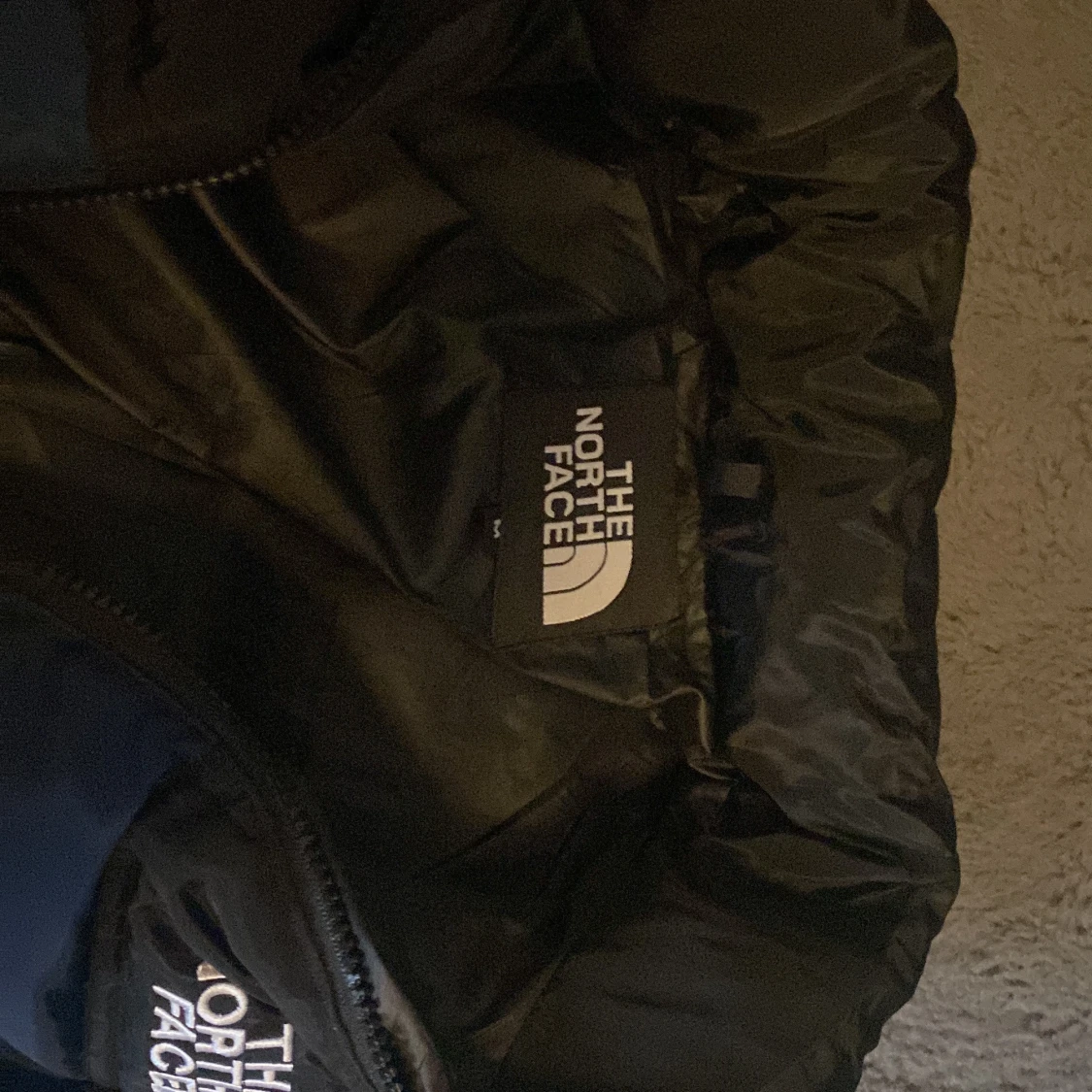 Blå och svart pufferjacka The North Face - 2