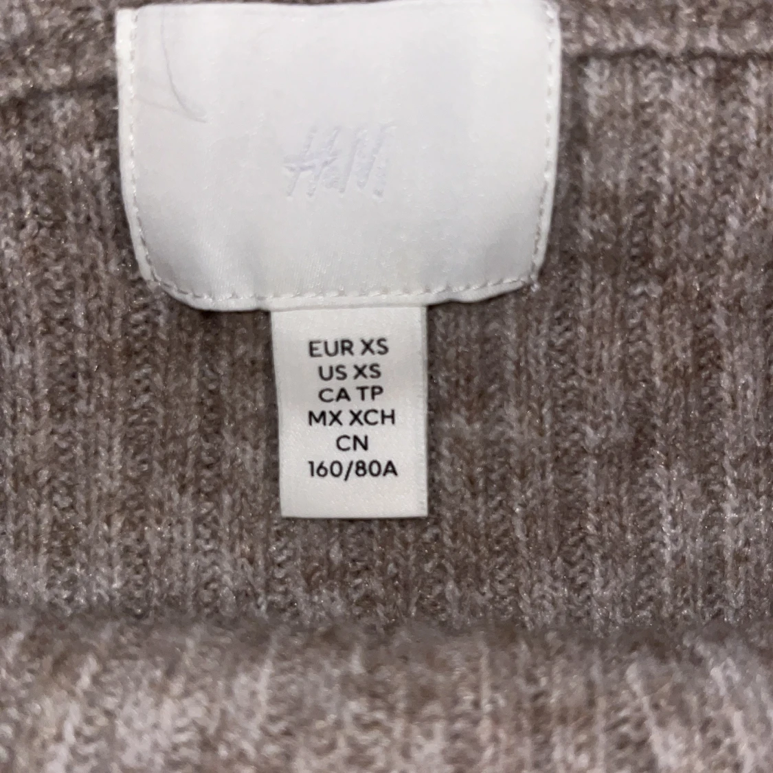 Ribbad offshoulder tröja från H&M - 1