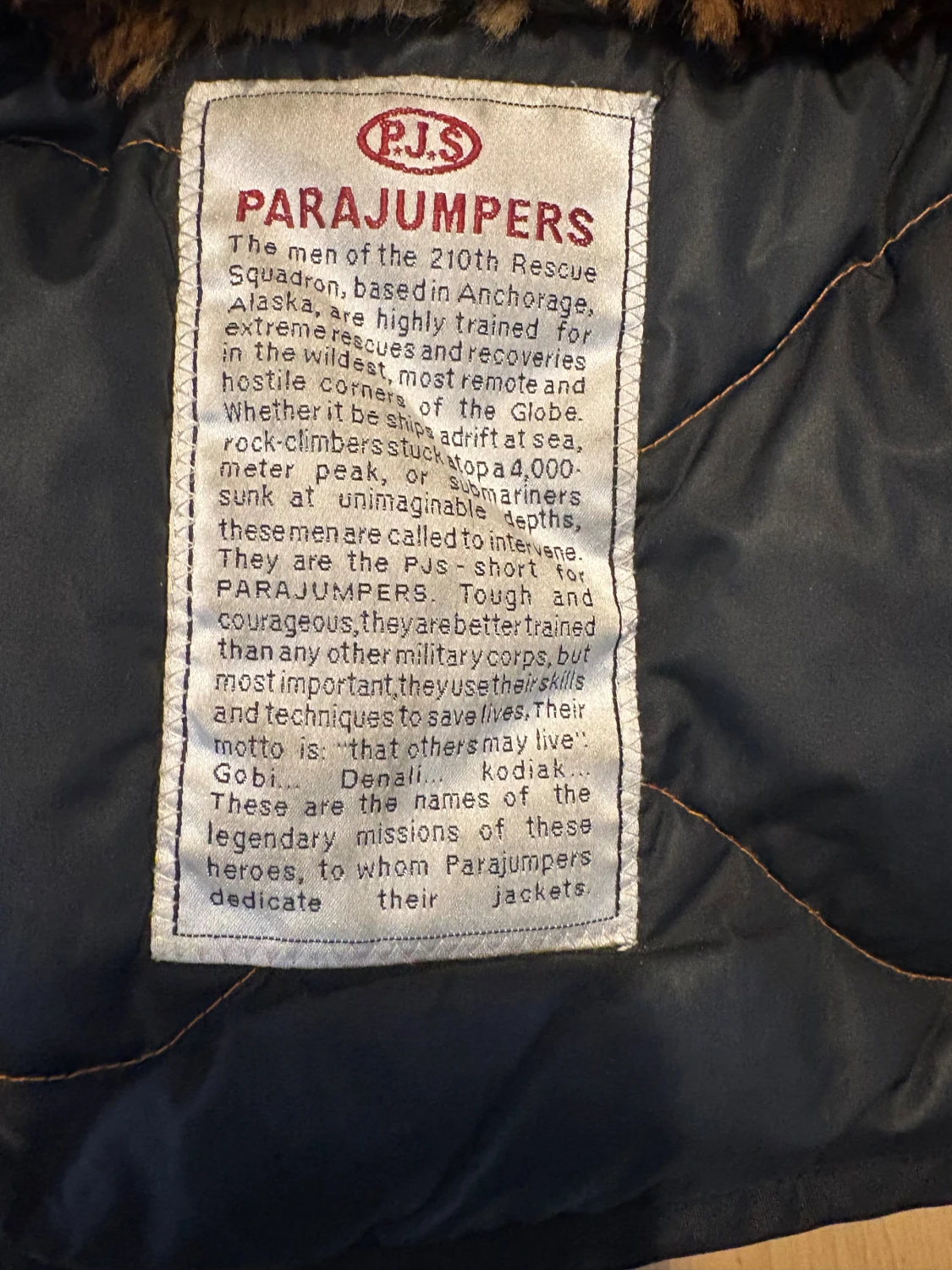 Svart Parajumpers parkajacka XS - 1
