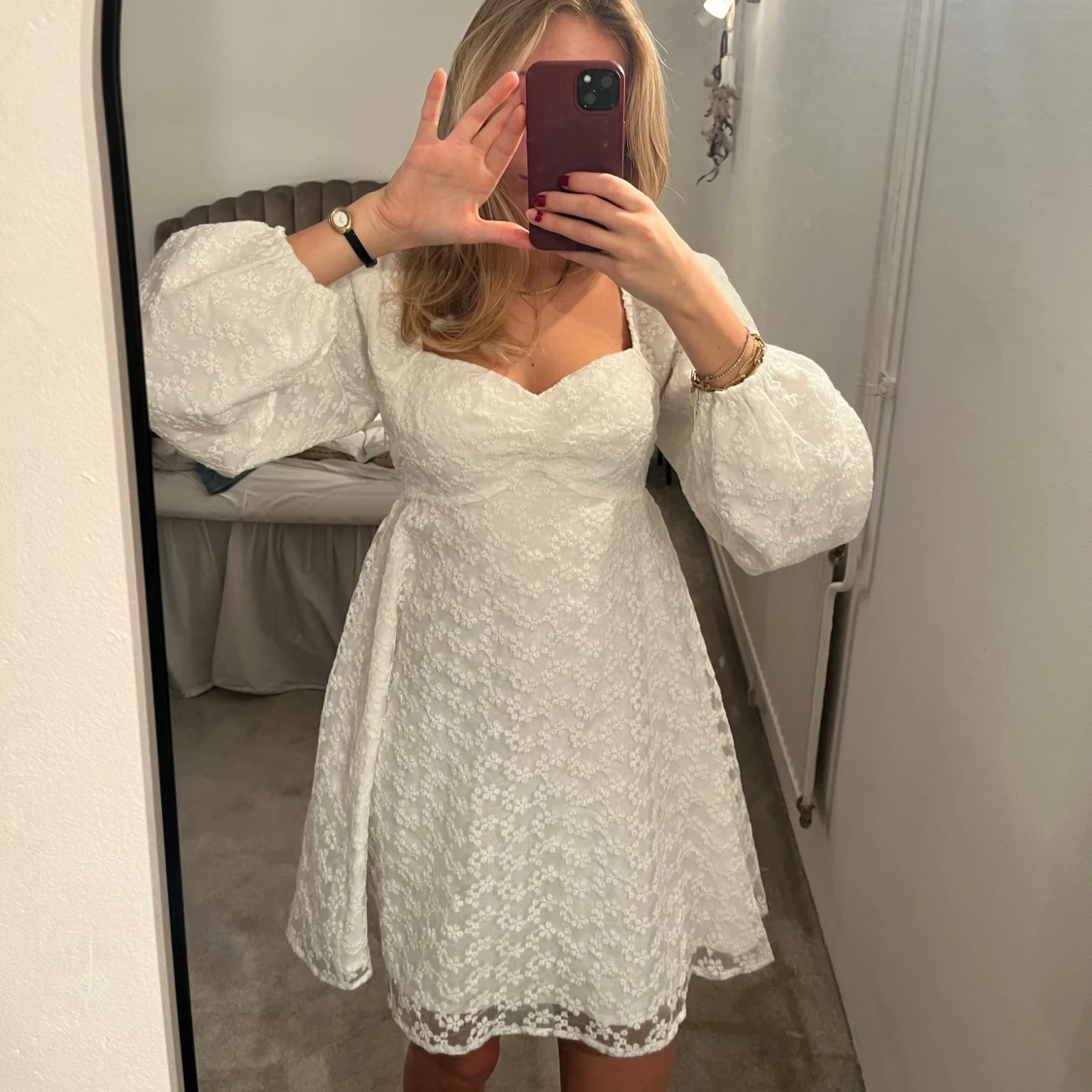 Fin vit klänning  - 1