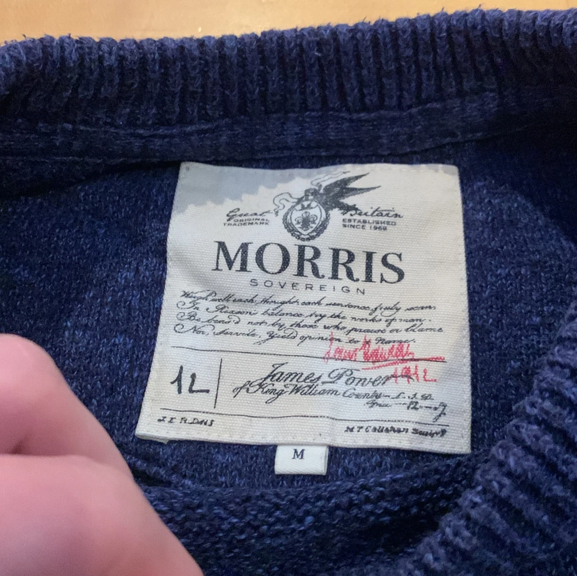 Morris Stickad Tröja - 4