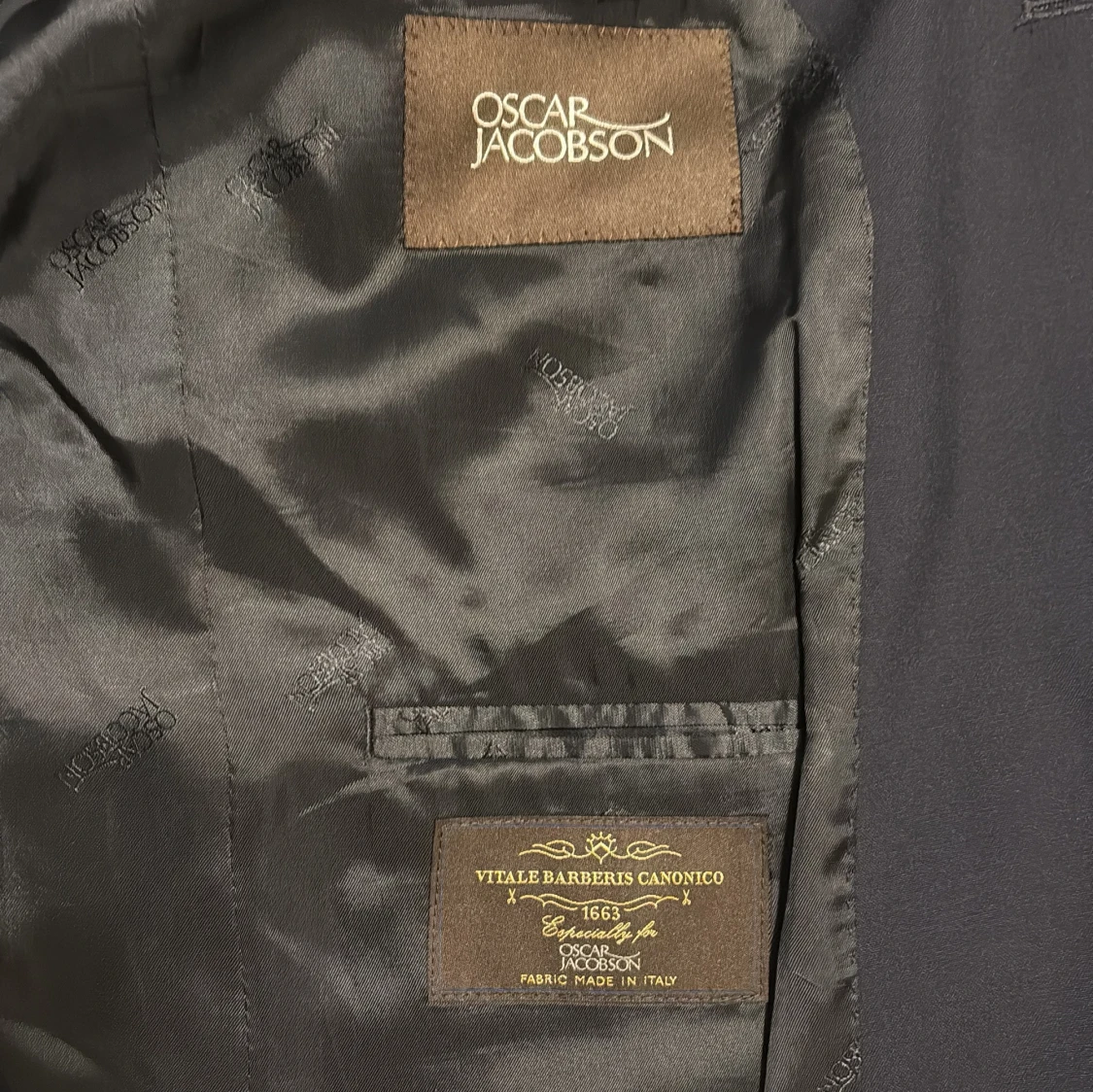 Mörkblå kavaj Oscar Jacobson - 2