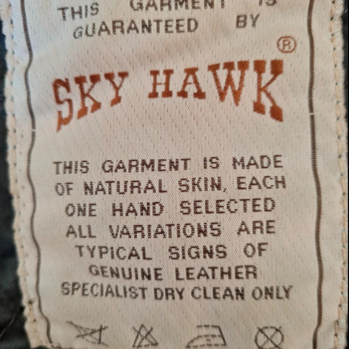Jacka i äkta skinn, storlek 50, Herr, Sky Hawk - 4