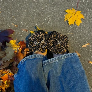 klämma leopard  - Leopard-mönstrad klämma som man fäster på sin sko 🐆