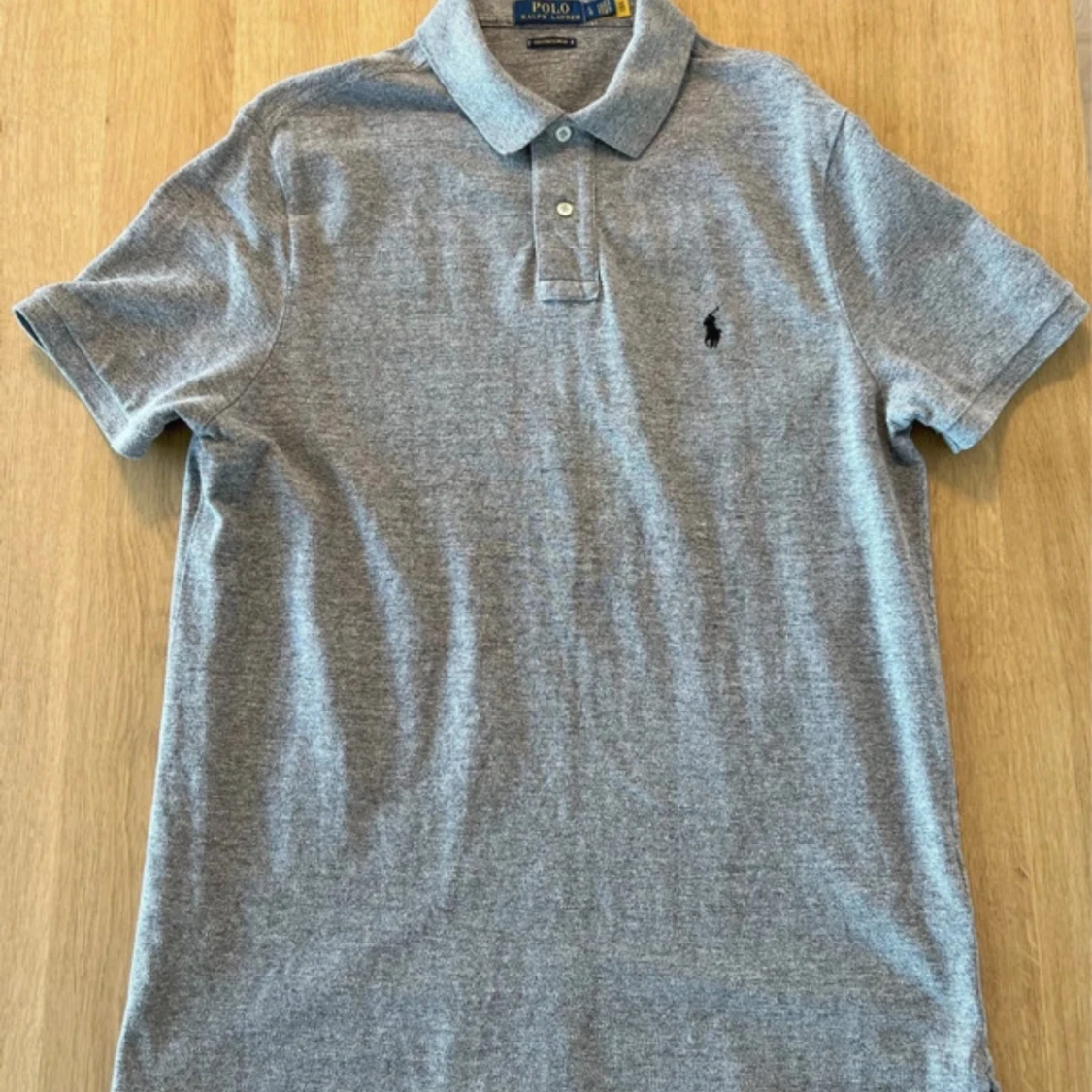 Grå pikétröja från Polo Ralph Lauren