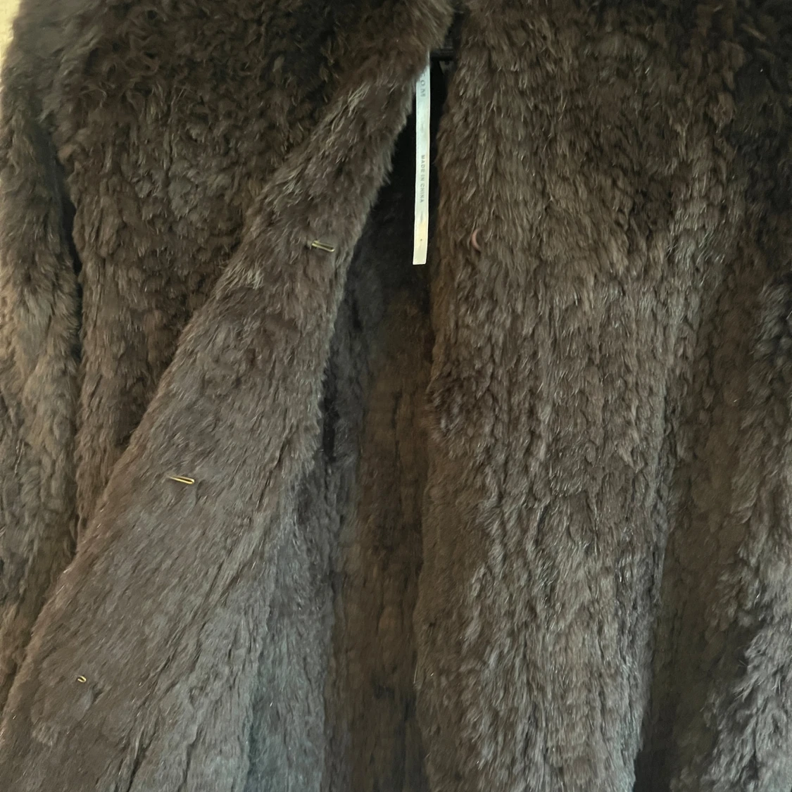 Mörkbrun pälsjacka från Max Studio - 2