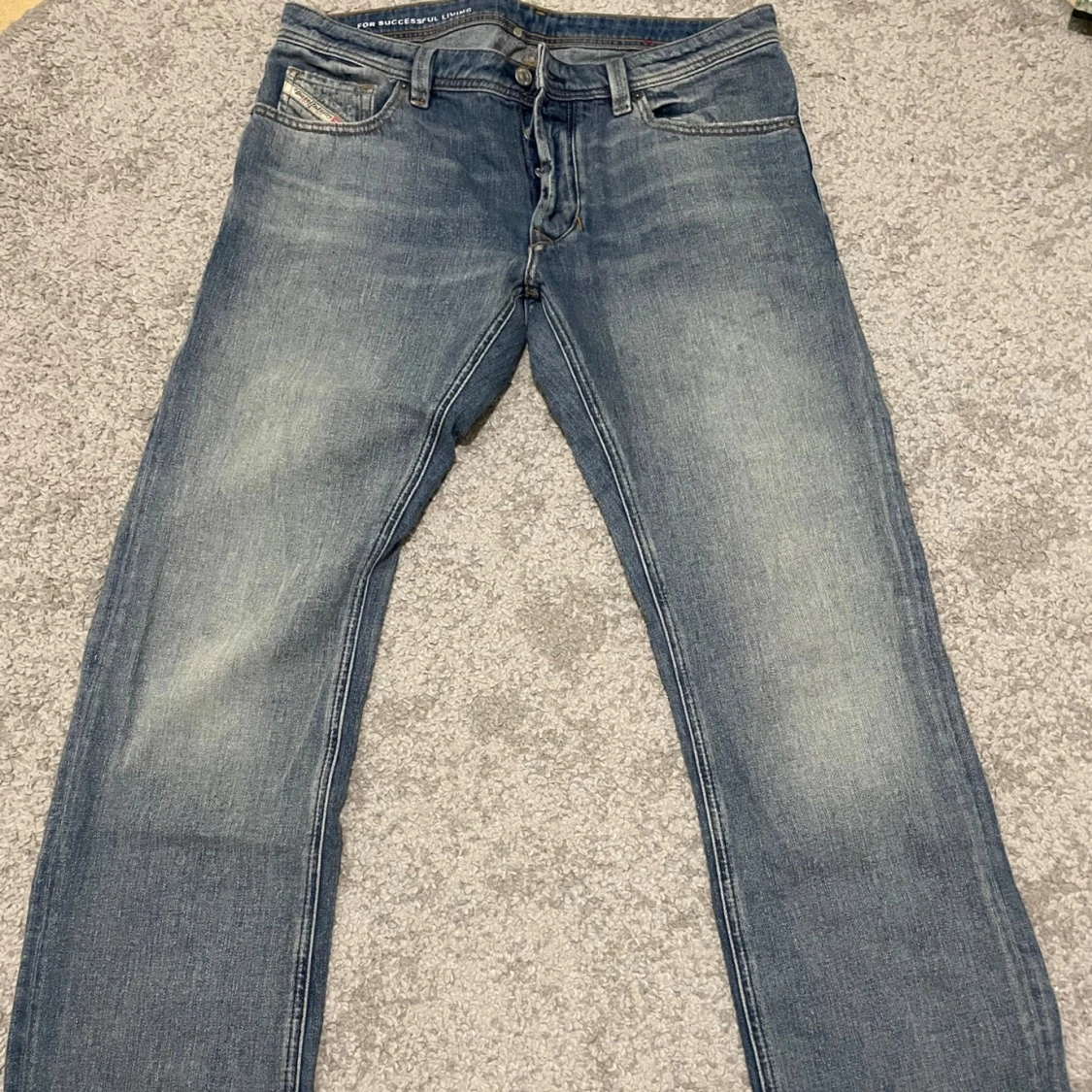 Ljusblå jeans Diesel  - 3