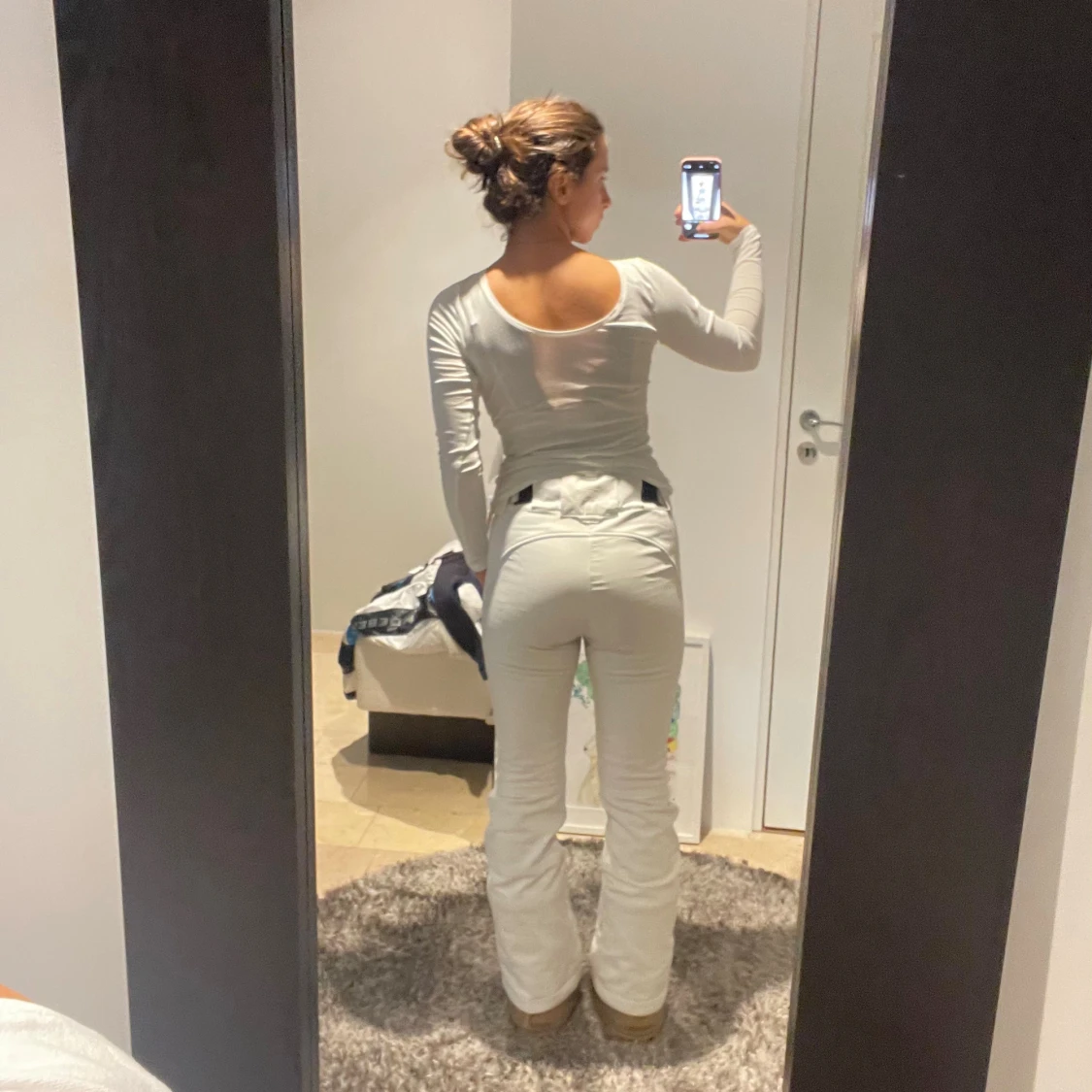 Vita skidbyxor från J.Lindeberg - 1