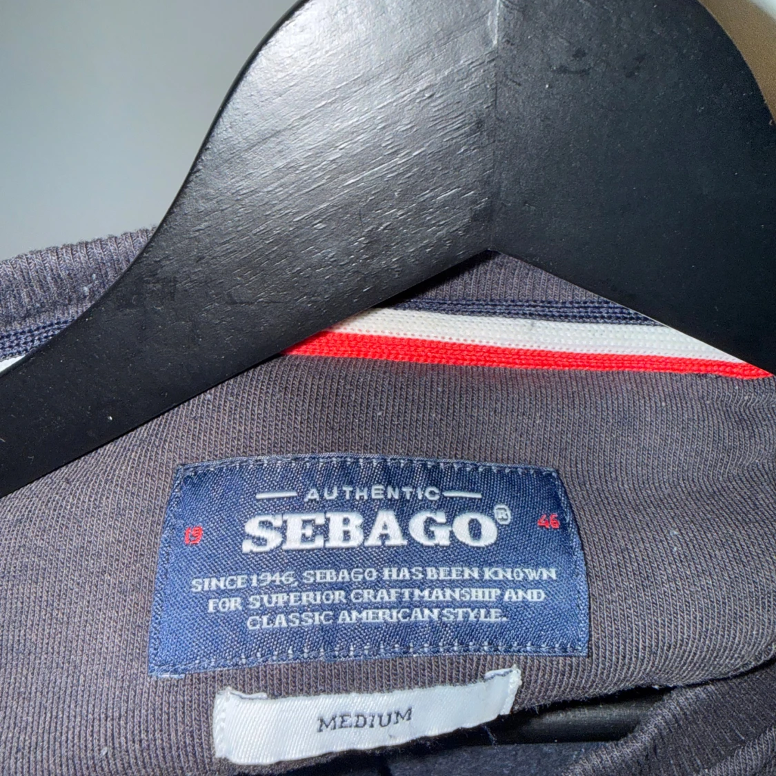 Svart Sebago sweatshirt i bomull - 2
