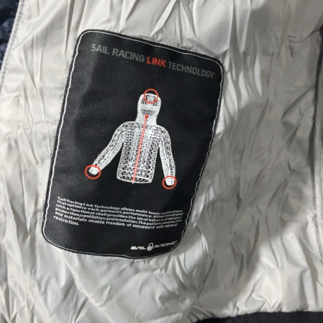 Marinblå pufferjacka från Sail Racing - 4