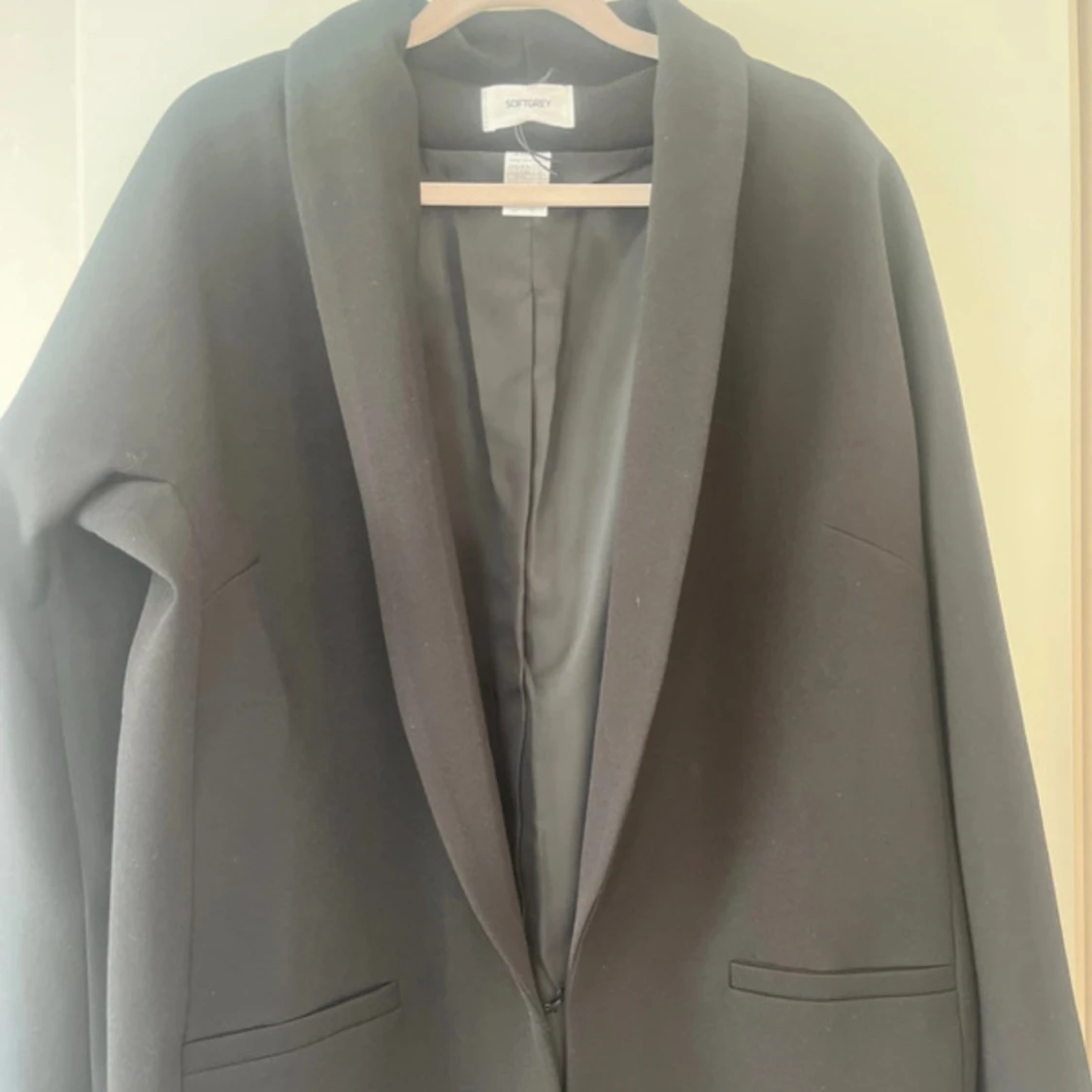 Svart Soft grey blazer