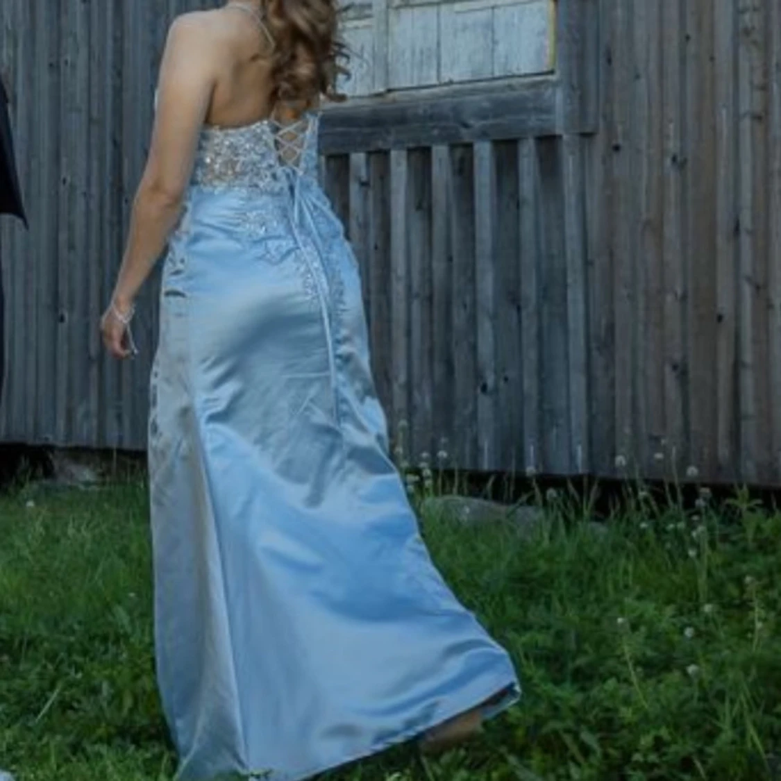 Ljusblå långklänning JJ's House - 1