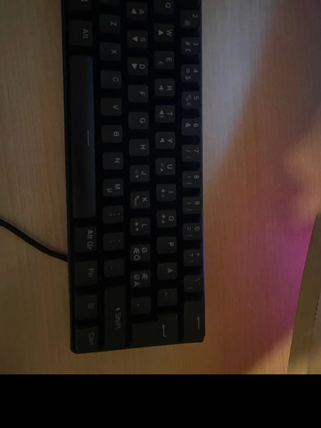 NOS RGB Mekaniskt Tangentbord - 4