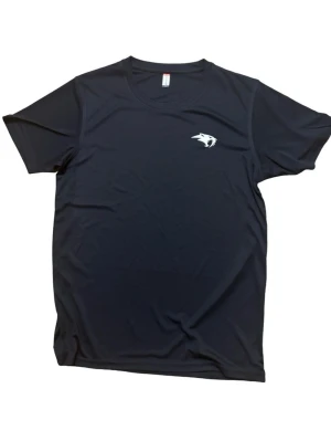 Mörkblå T-shirt  - Svart träningströja från PrimalWear. Tröjan består av 100% polyester