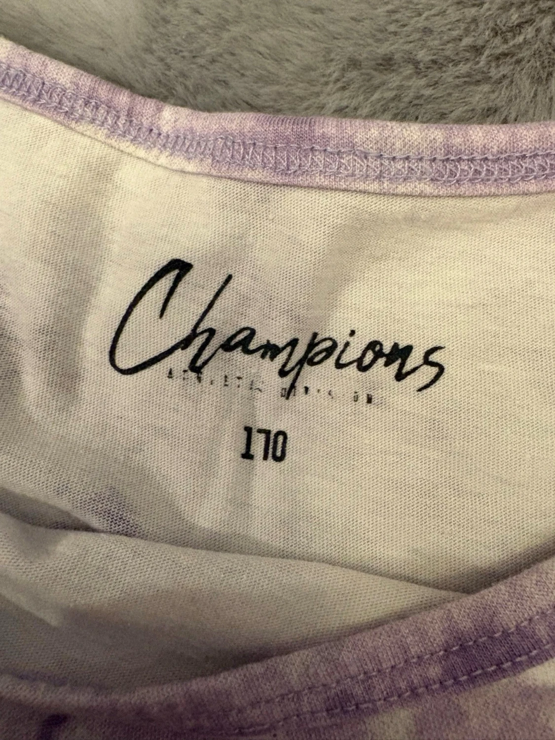 Lila tie-dye t-shirt Brooklyn Champions - 3