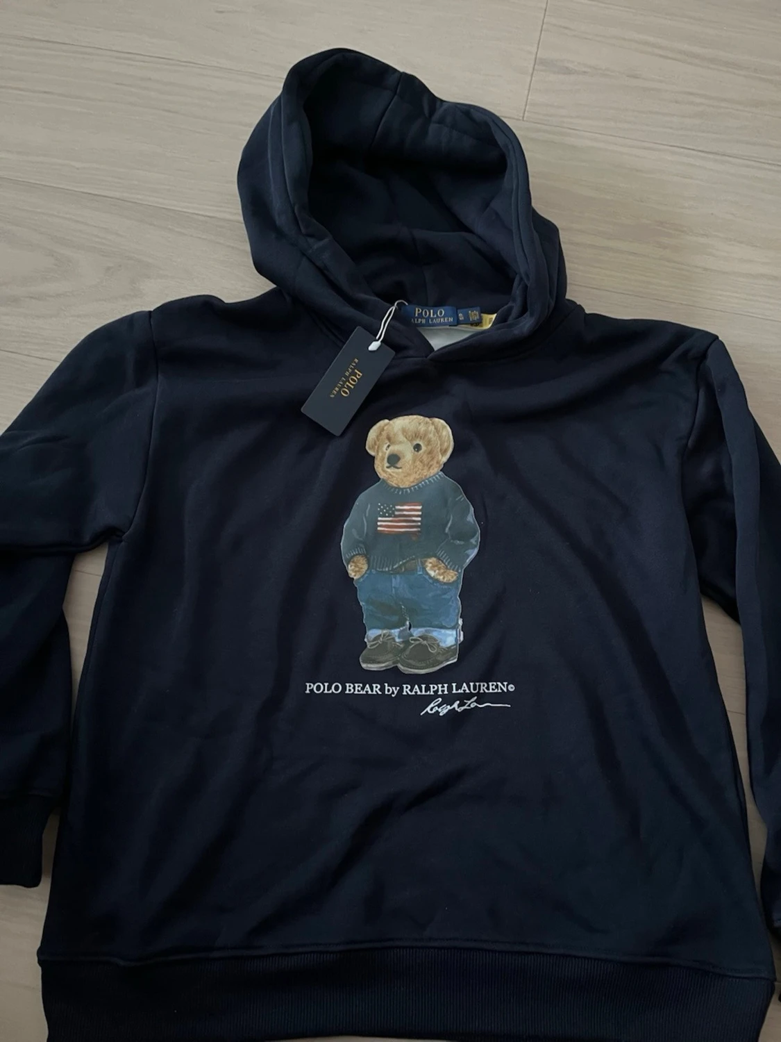 Ralph lauren bear hoodie