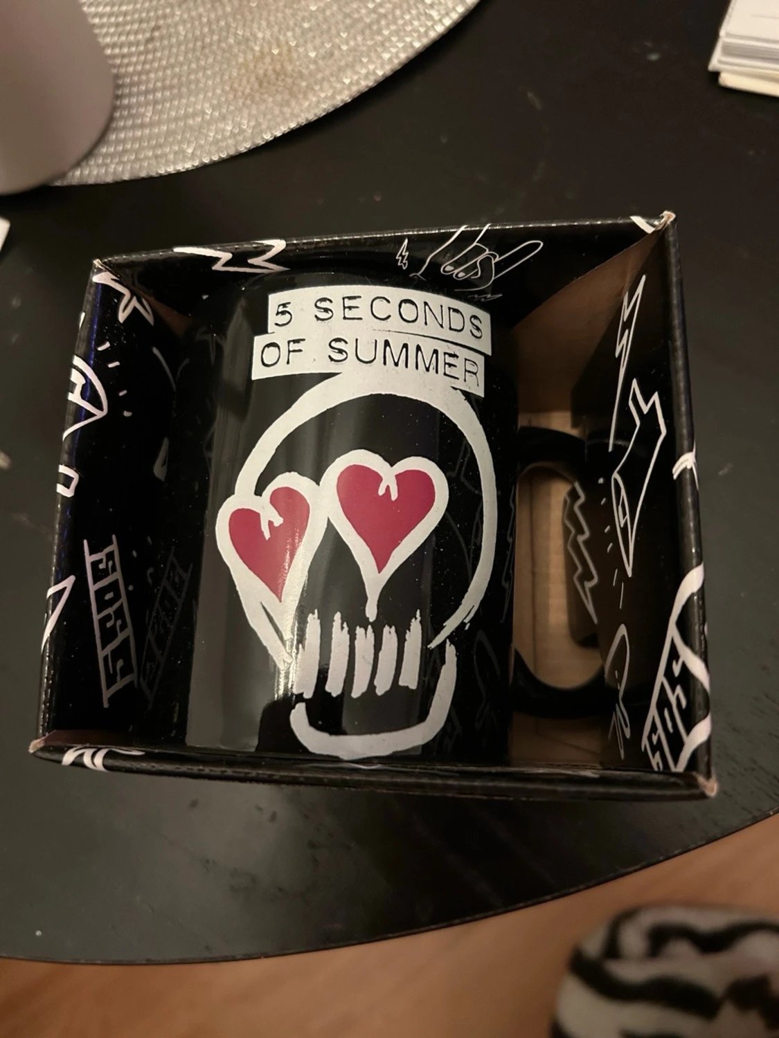 Porslinsmugg med 5 seconds of summer