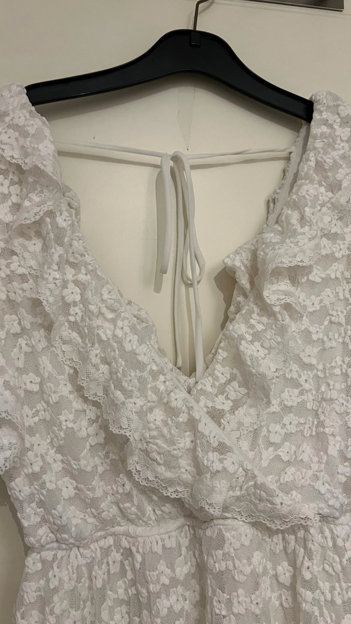 Vit studentklänning  - 3