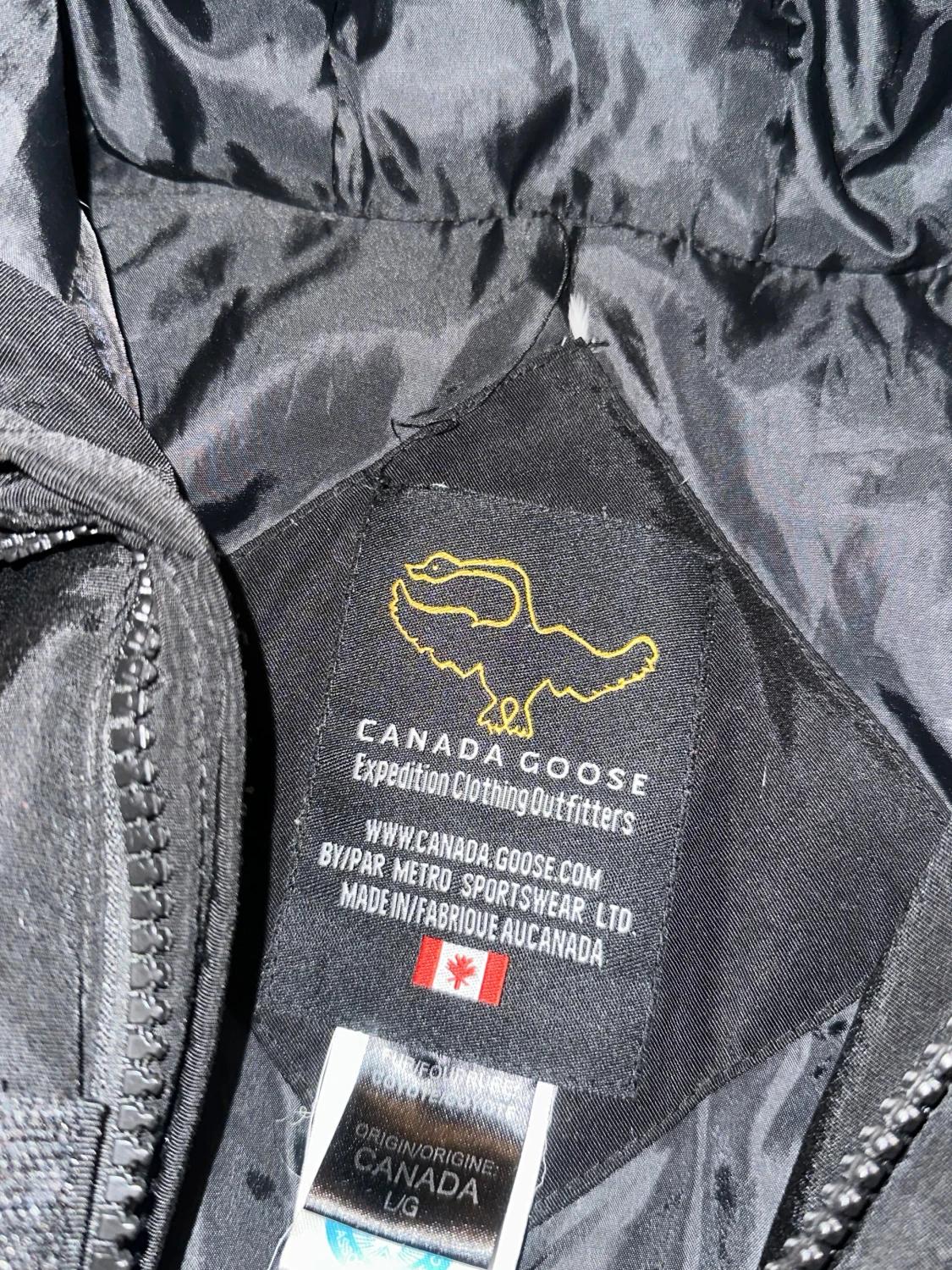 Svart dunjacka från Canada Goose - 1