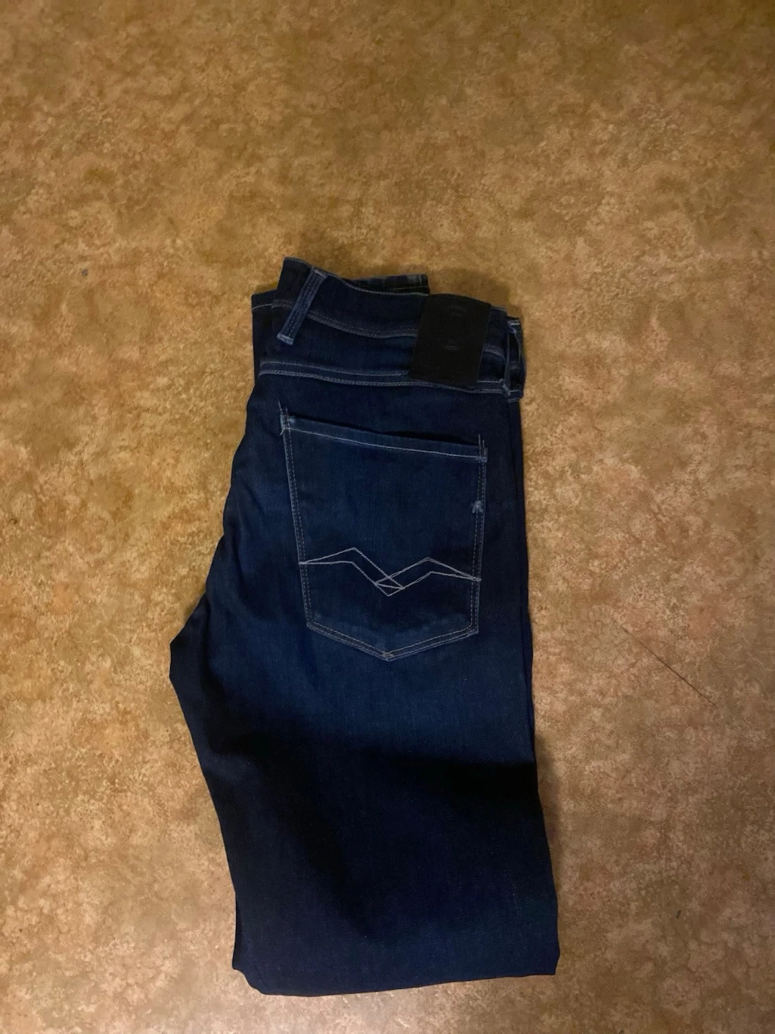 Replay Anbass mörkblå jeans strl 31 - 3