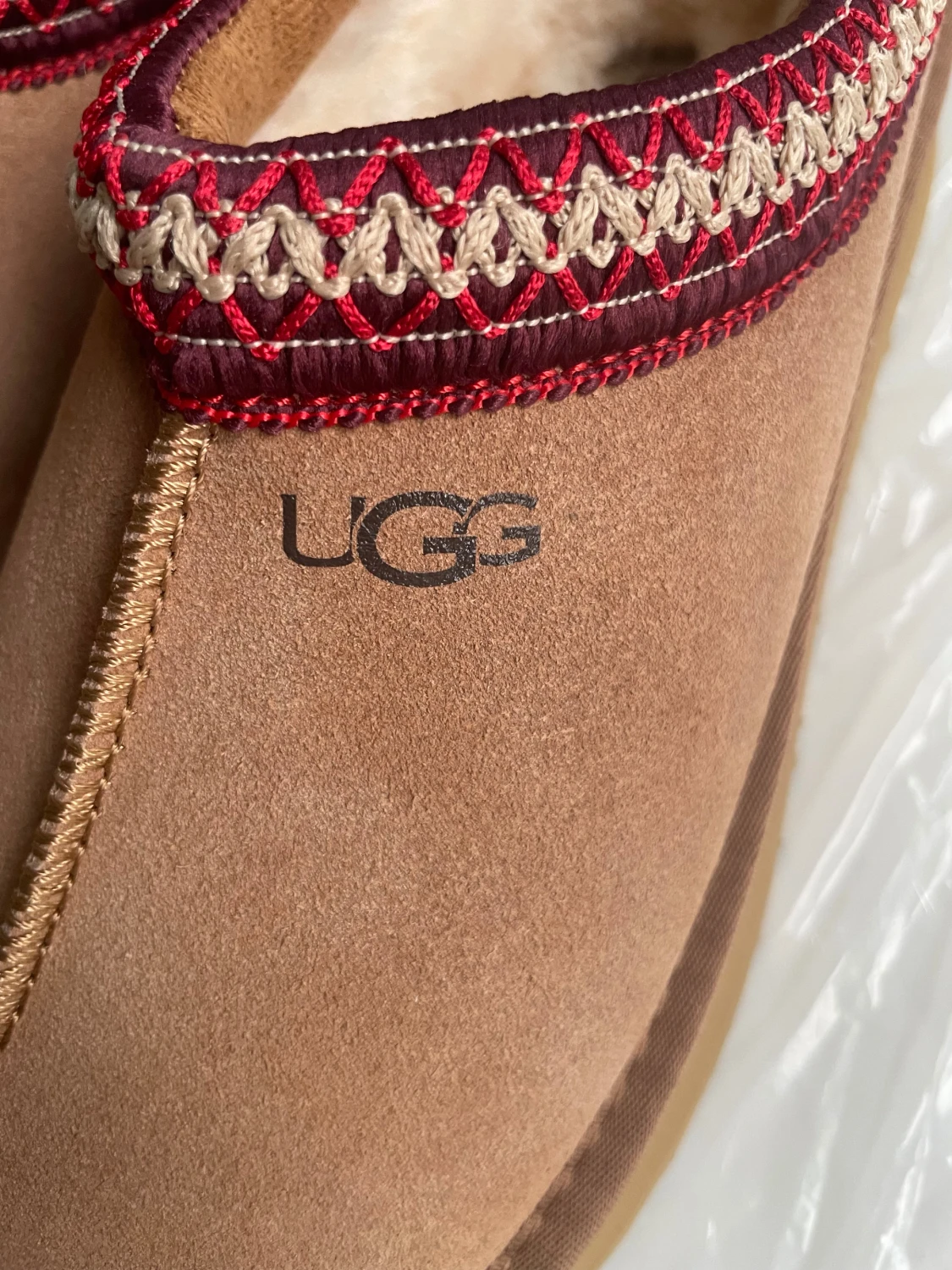 UGG slip-ins i beige mocka - 3