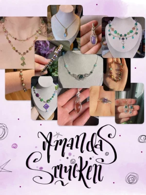 Handgjorda ringar och hängen/berlocker med stenar - Unika handgjorda smycken gjorda av mig med olika stenar. Ringar och hängen i silver, antique copper, antique brons - och guldfärgad metall med stenar i olika färger. Perfekt för att ge en personlig touch till din stil. Går att beställa med egna önskemål! Pris på smycket varierar beroende på sten och storlek men startar vid 100kr. 