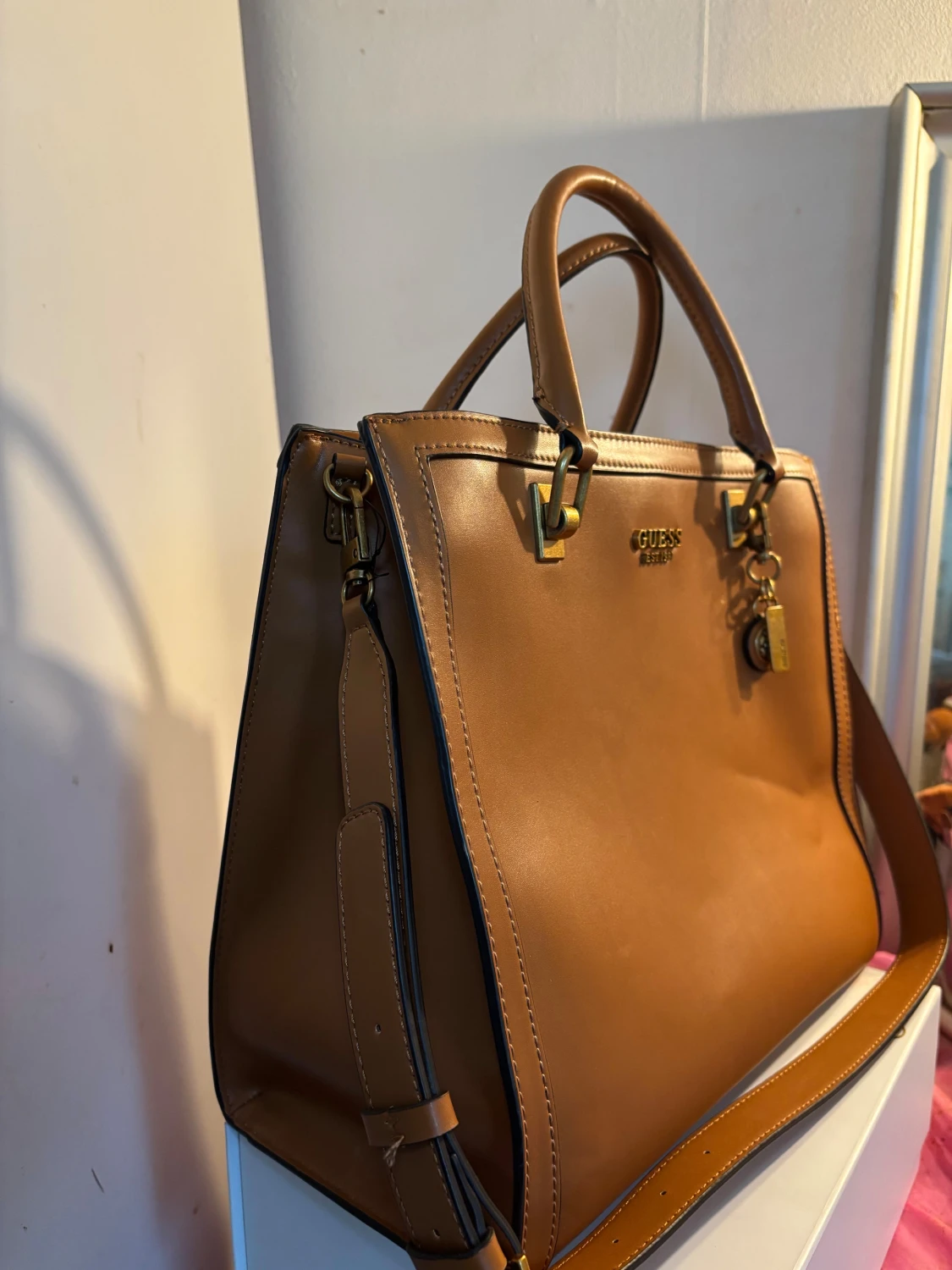 GUESS väska brun - 6