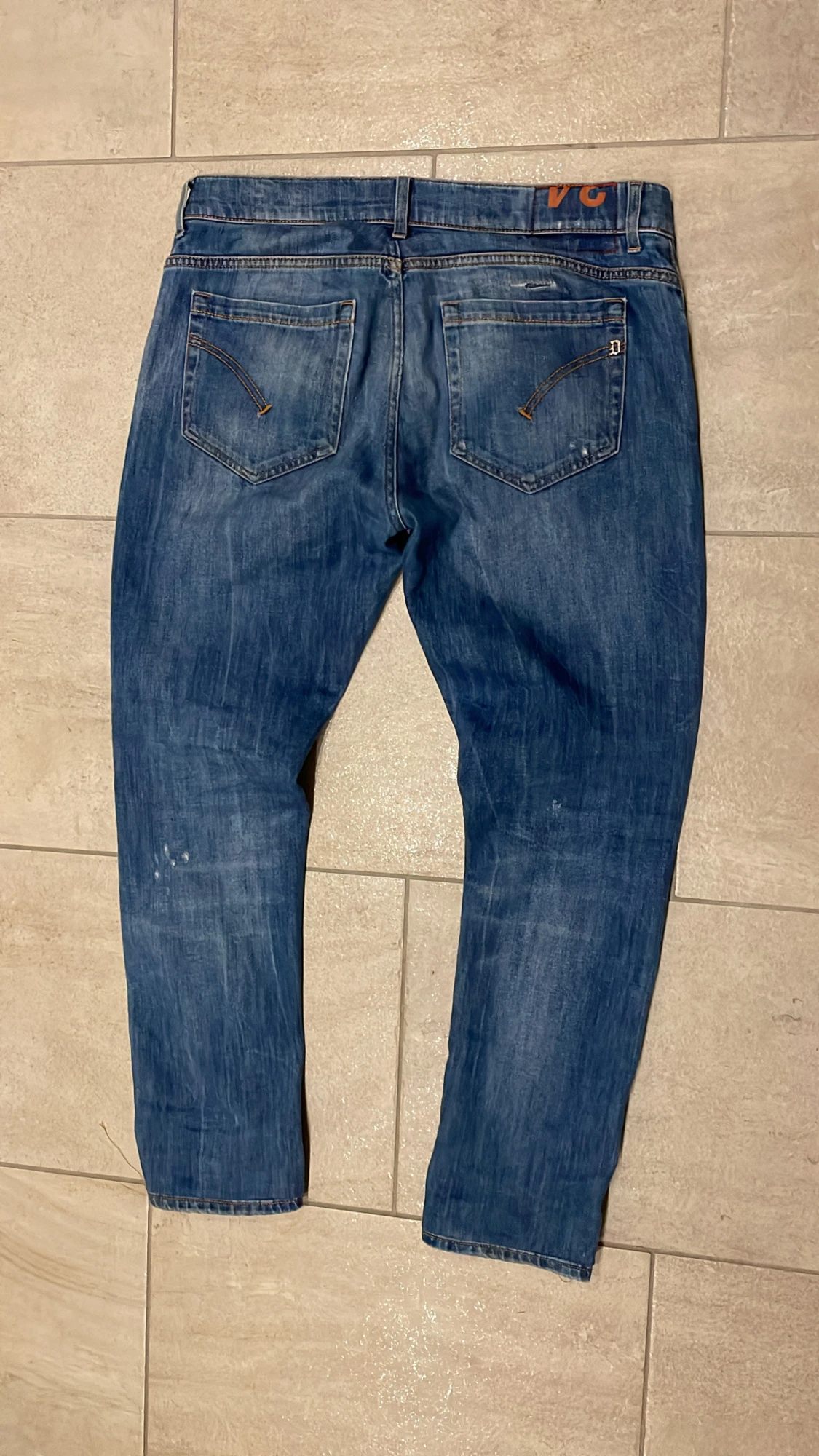 Blå jeans från dondup, stl 34 - 2