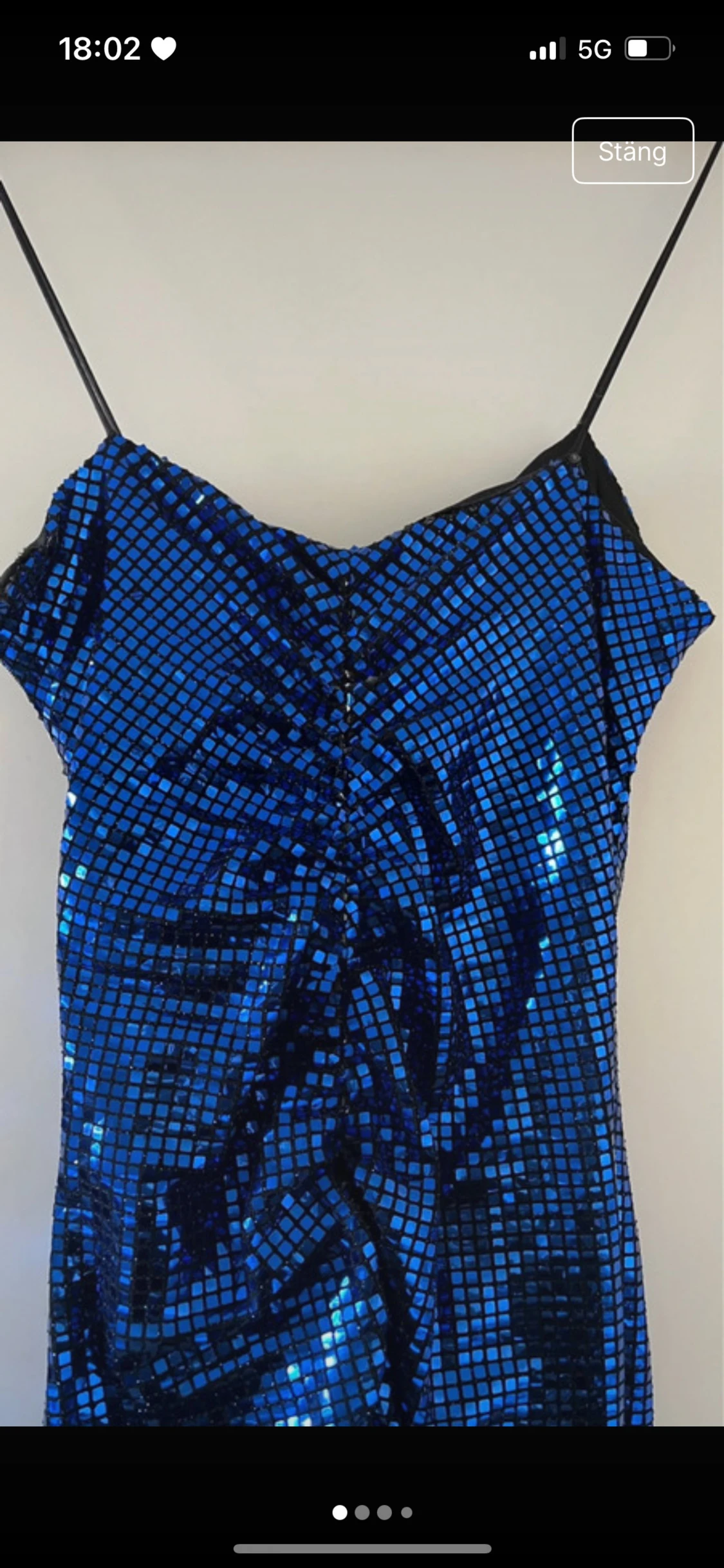 Zara Paljettklänning  - 1