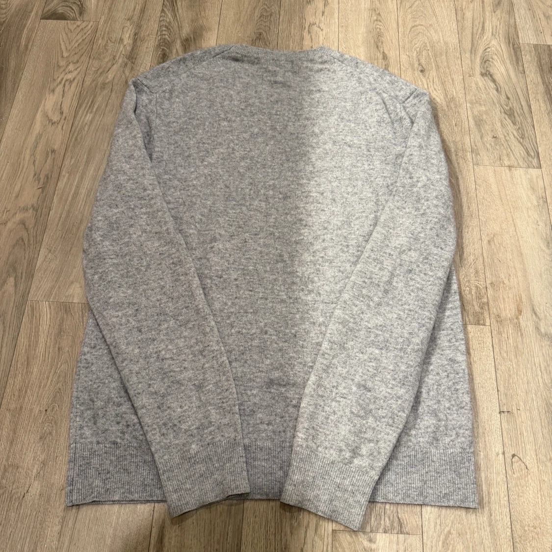 Uniqlo 100% Kashmir Tröja Grå M - 3