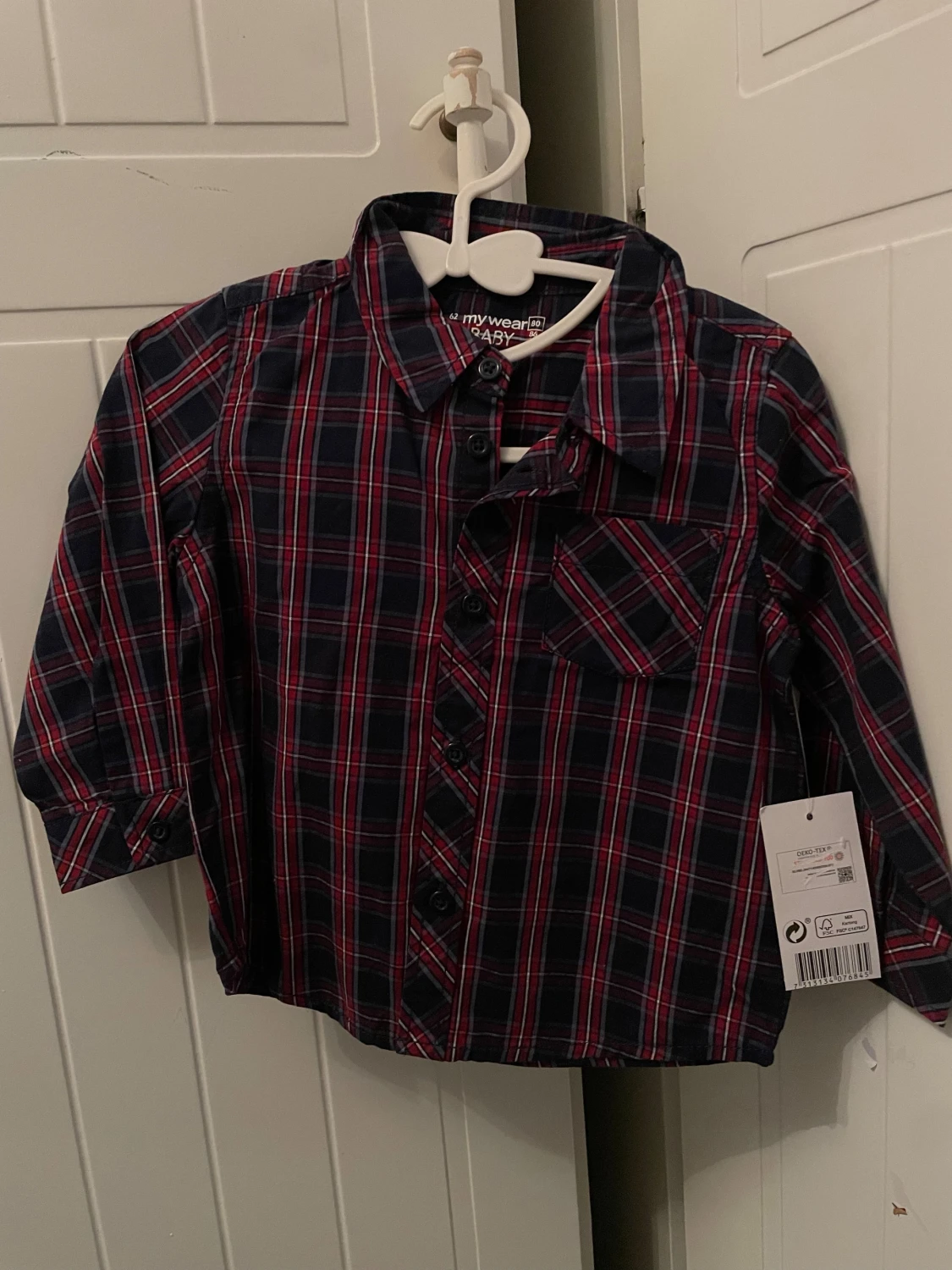 Rutig skjorta från MyWear Baby