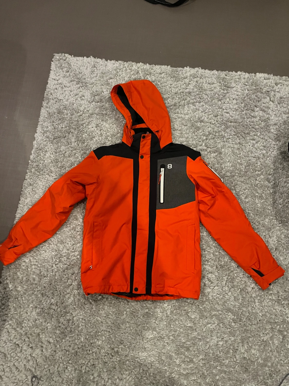 Orange vindjacka 8848 Altitude 170