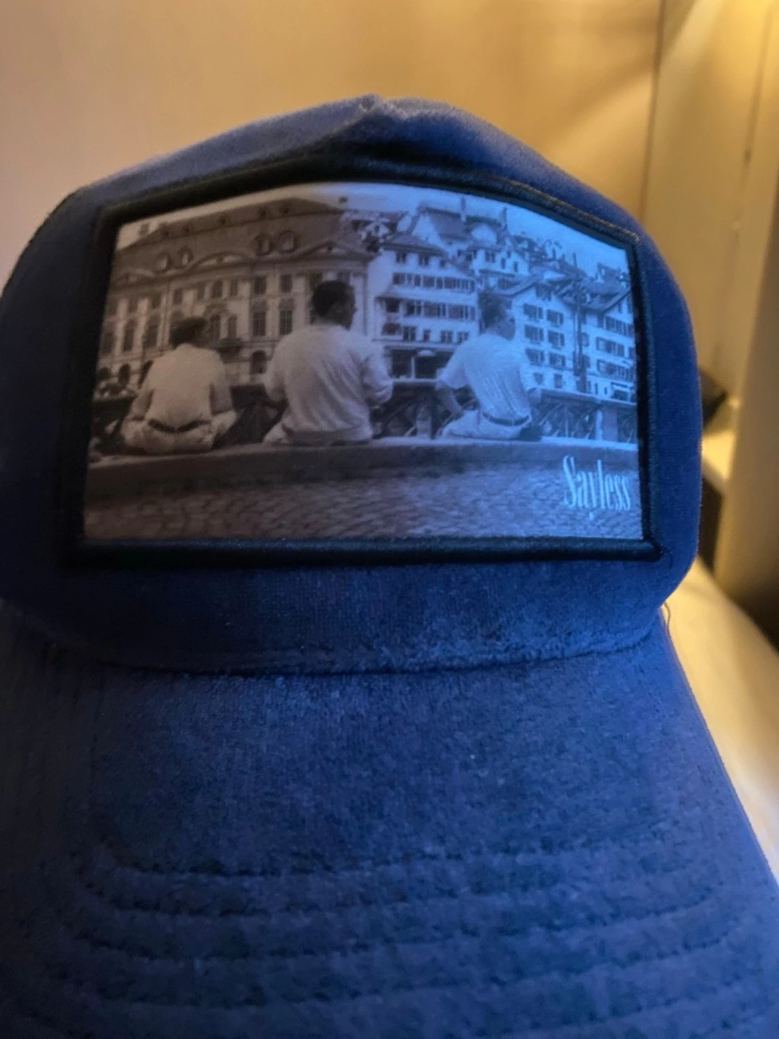 Blå meshkeps från Sayless