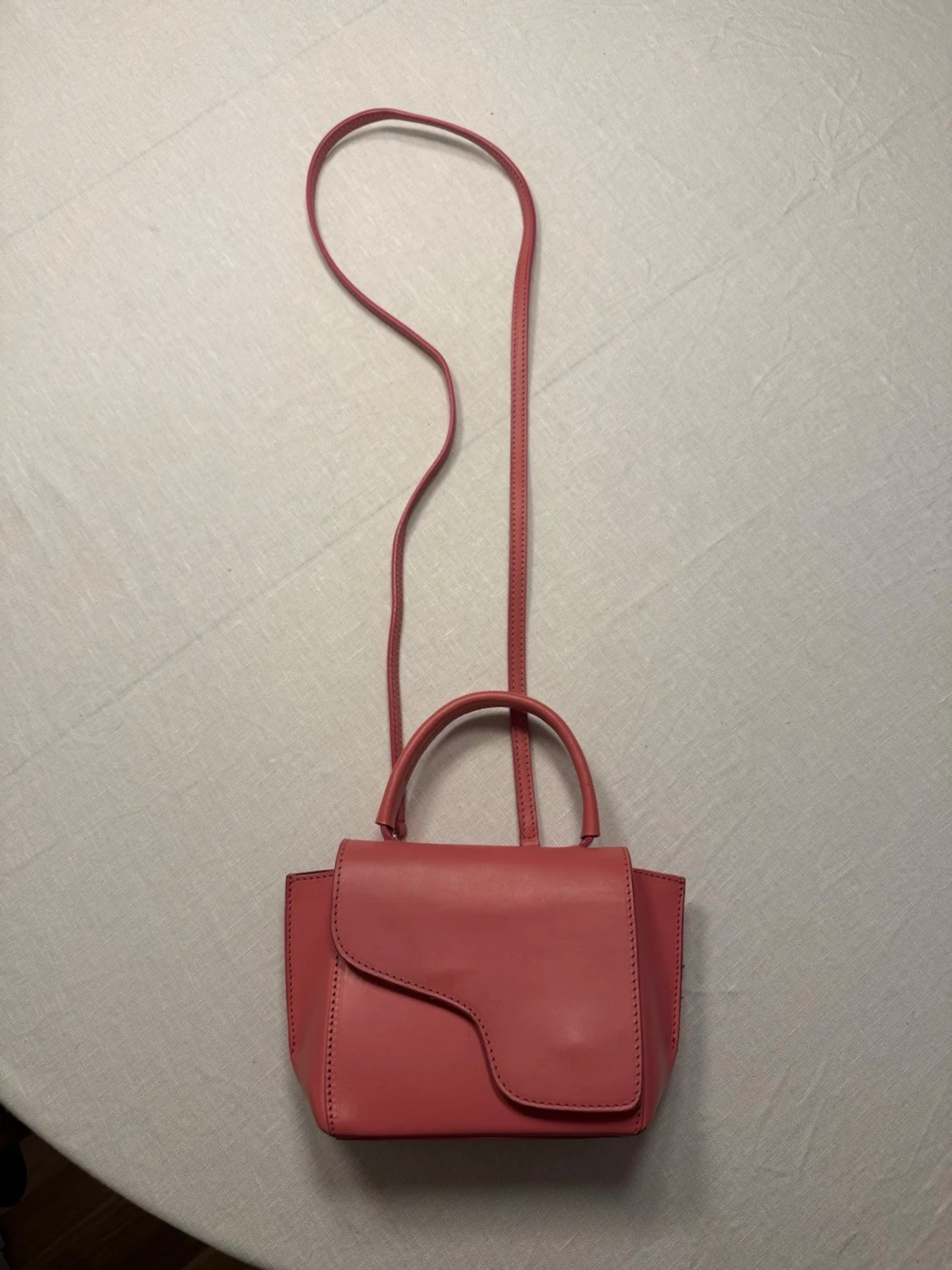 Rosa axelväska från ATP Atelier - 1