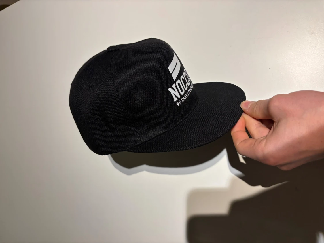 Svart NOCCO keps med tryck - 4