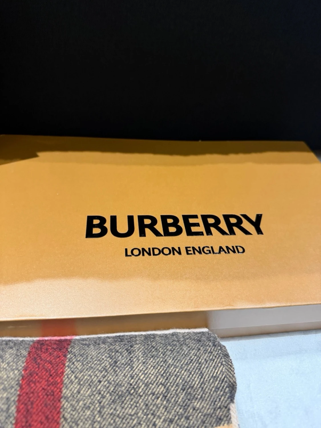 Burberry beige scarf -Unisex - 2
