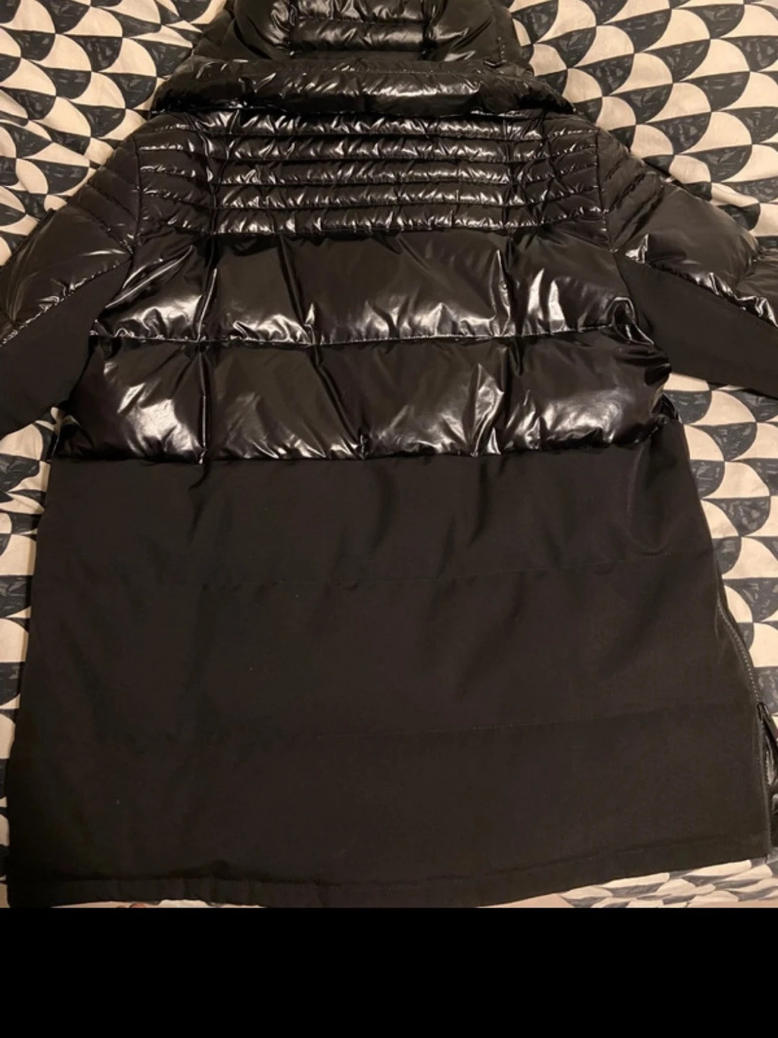 Svart pufferjacka Moose Knuckles - 1